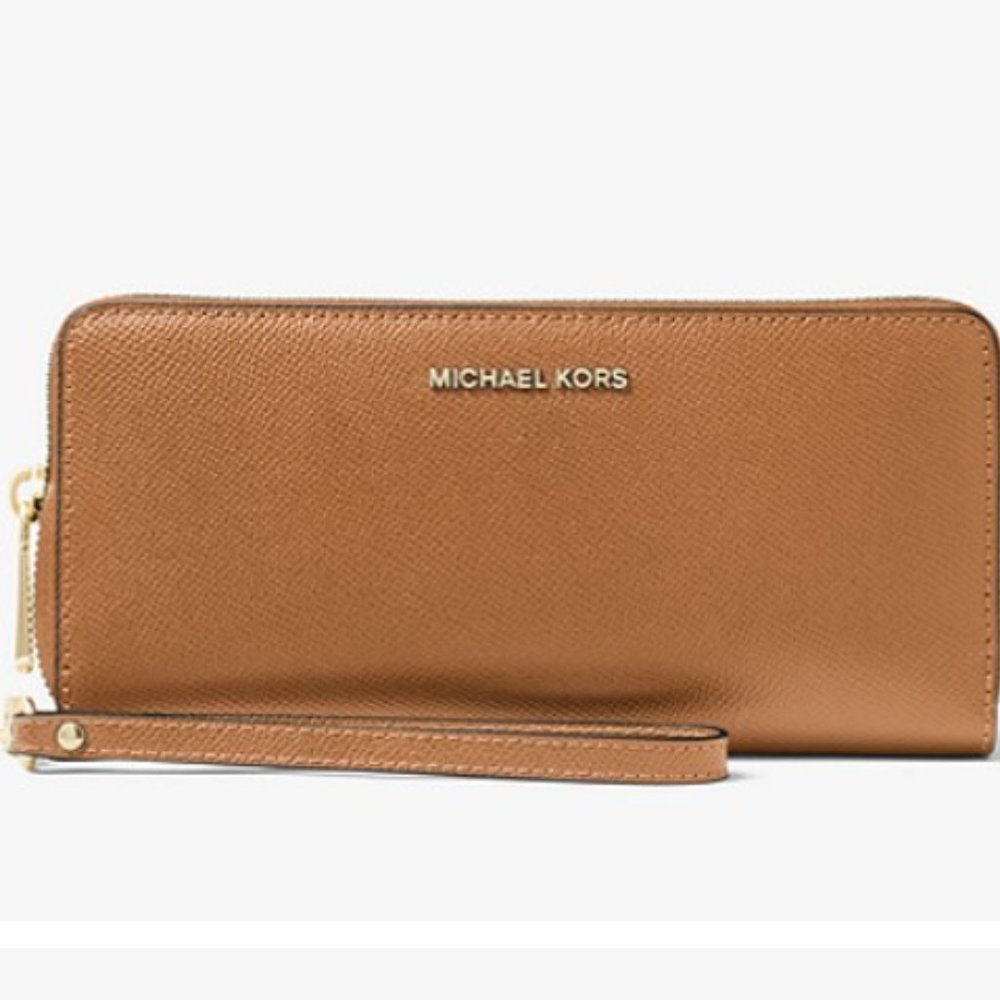 Michael Kors Jet Set Travel Leather Wallet